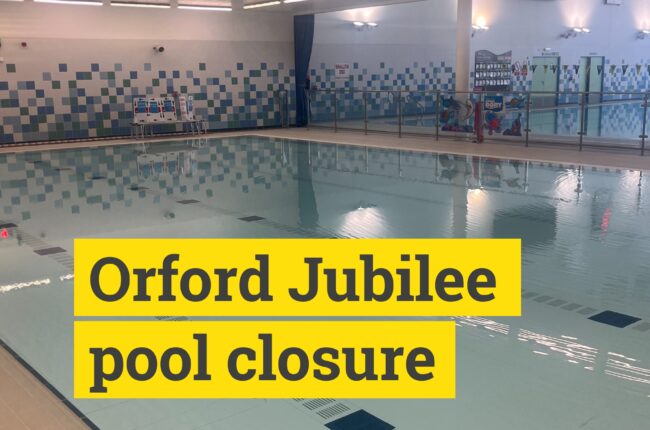 Orford Jubilee teaching pool closure