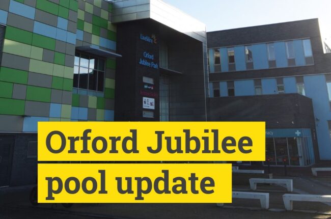 Orford Jubilee teaching pool update