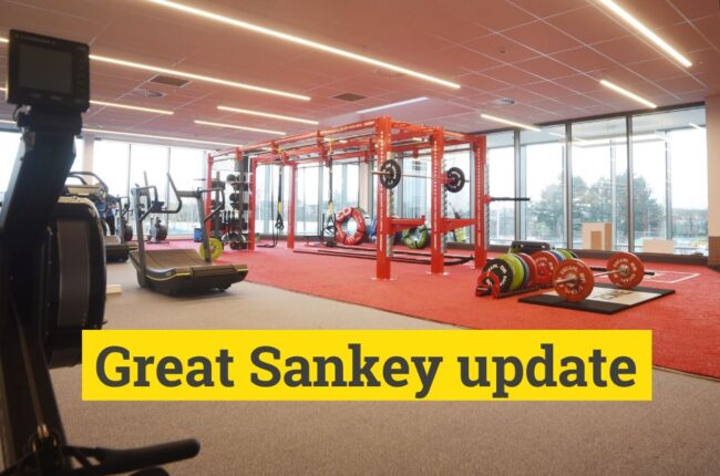 great sankey update 7th January 2026