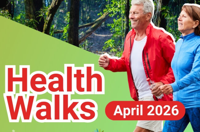 Boost your wellbeing with April’s Health Walks