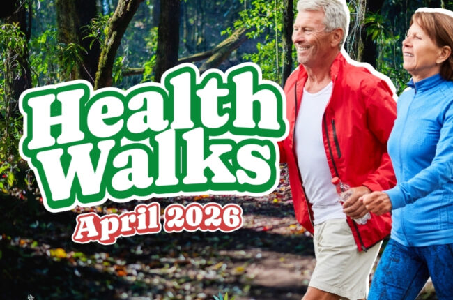 Boost your wellbeing with April’s Health Walks