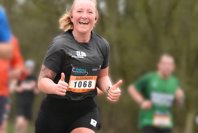 Alex smashes a new PB as she gears up for a huge fundraising challenge