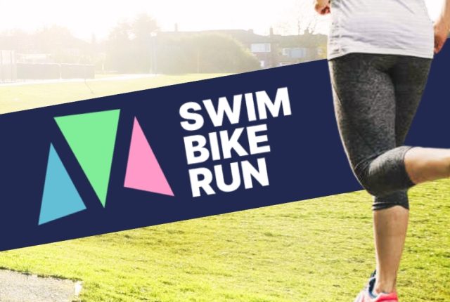 swim, bike, run