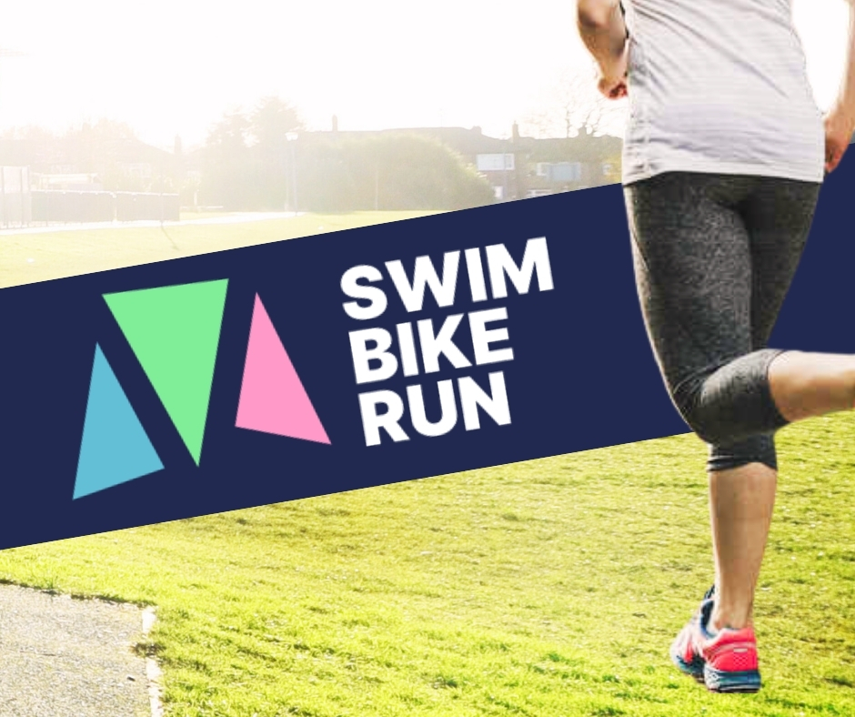 swim, bike, run